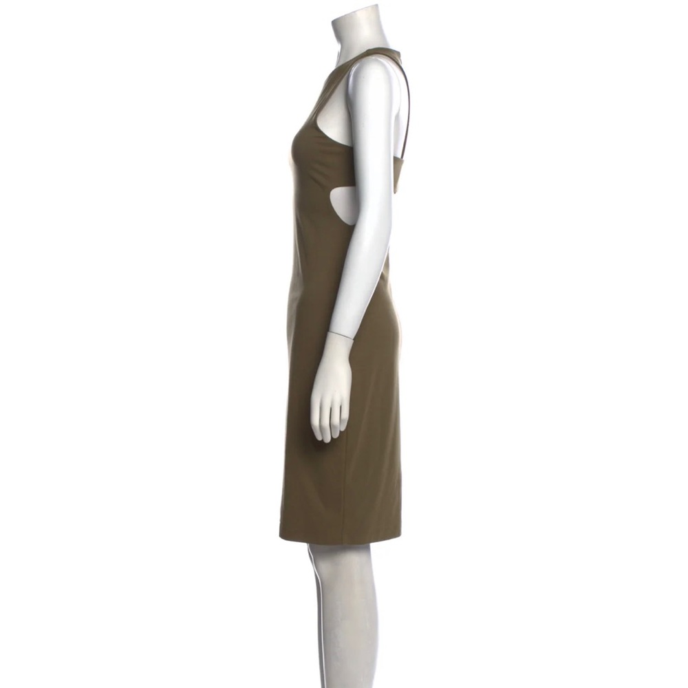T by Alexander Wang cotton tee, olive, size XS